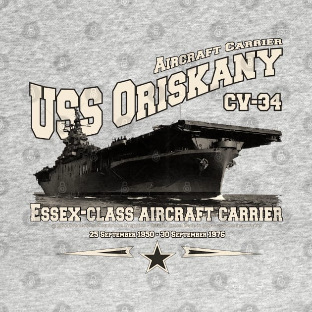 USS ORISKANY CV-34 aircraft carrier veterans by comancha